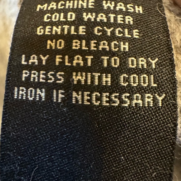 Men’s Ralph Lauren Light Gray V-Neck Sweater Wool - Picture 7 of 7